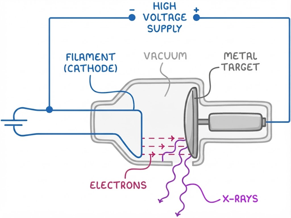 X-ray tube setup